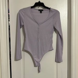 Long sleeve body suit